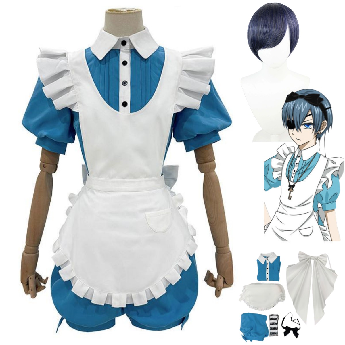 Anime Ciel Phantomhive Smile C - Men'S Accessories For Christmas ulasan dan harga