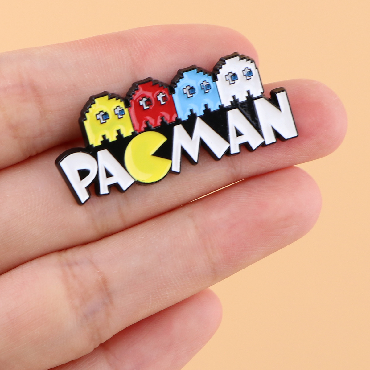Pac-Man Game Brooch Pin Badge  - Men Accessories Brooch ulasan dan harga
