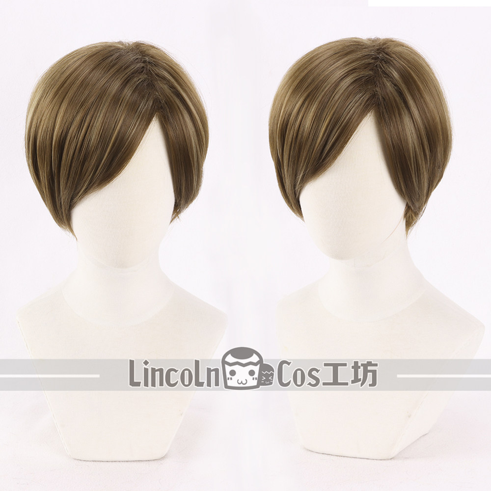 Anime Leon Cosplay Wig Ash Mil - Men'S Accessories For Christmas ulasan dan harga