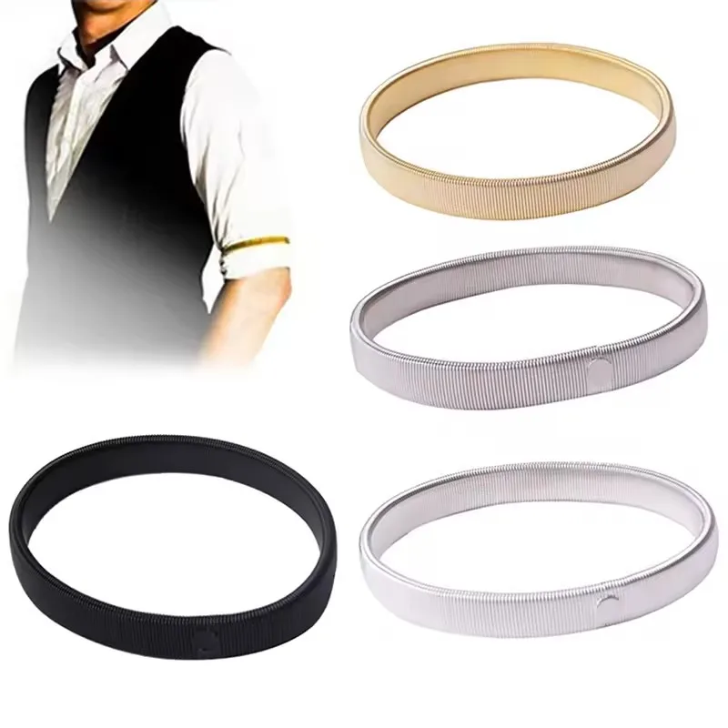 1 Pcs Elastic Armband Shirt Sl - Men'S Accessories Holder ulasan dan harga