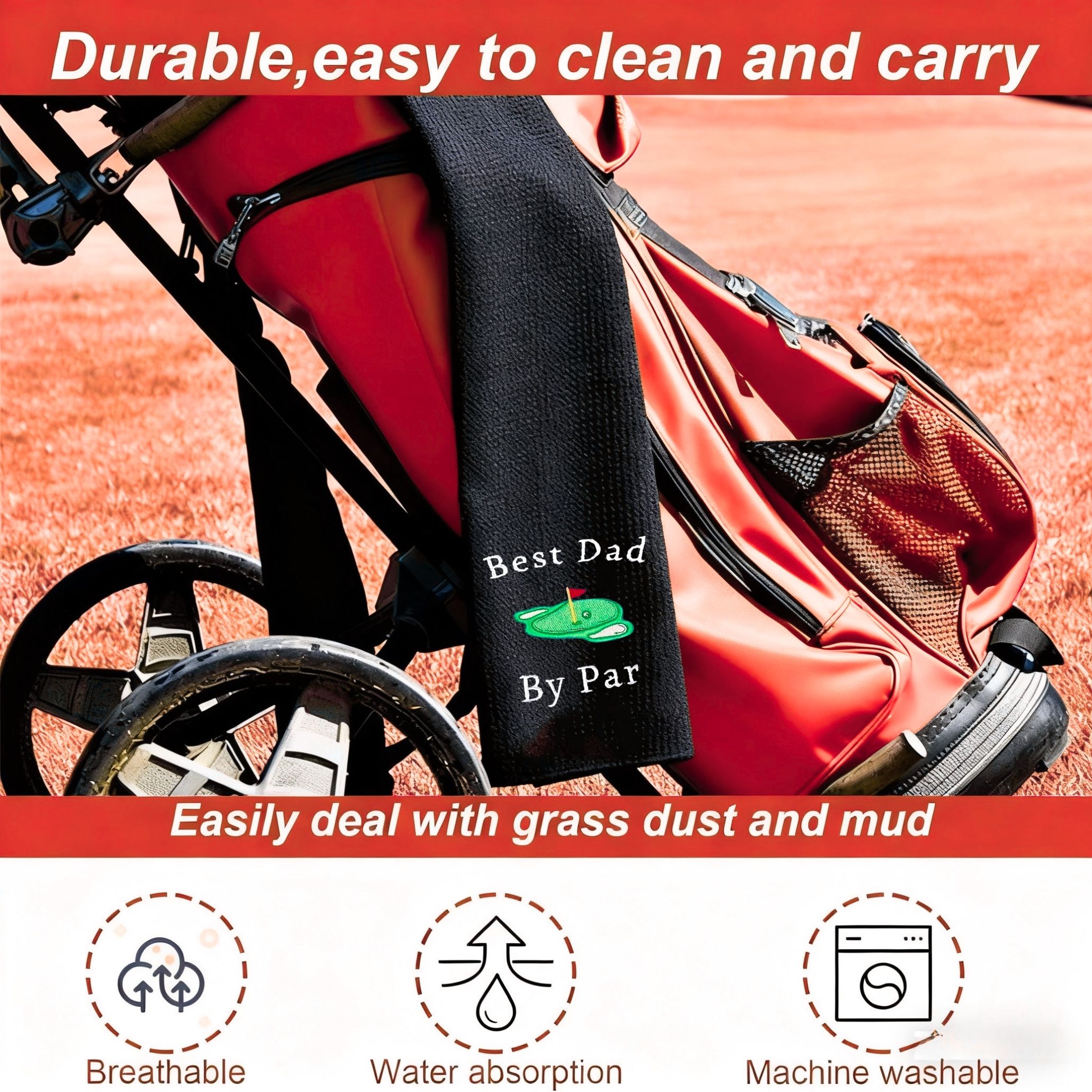 Best Dad Microfiber Premium Go - Men'S Accessories Golf ulasan dan harga