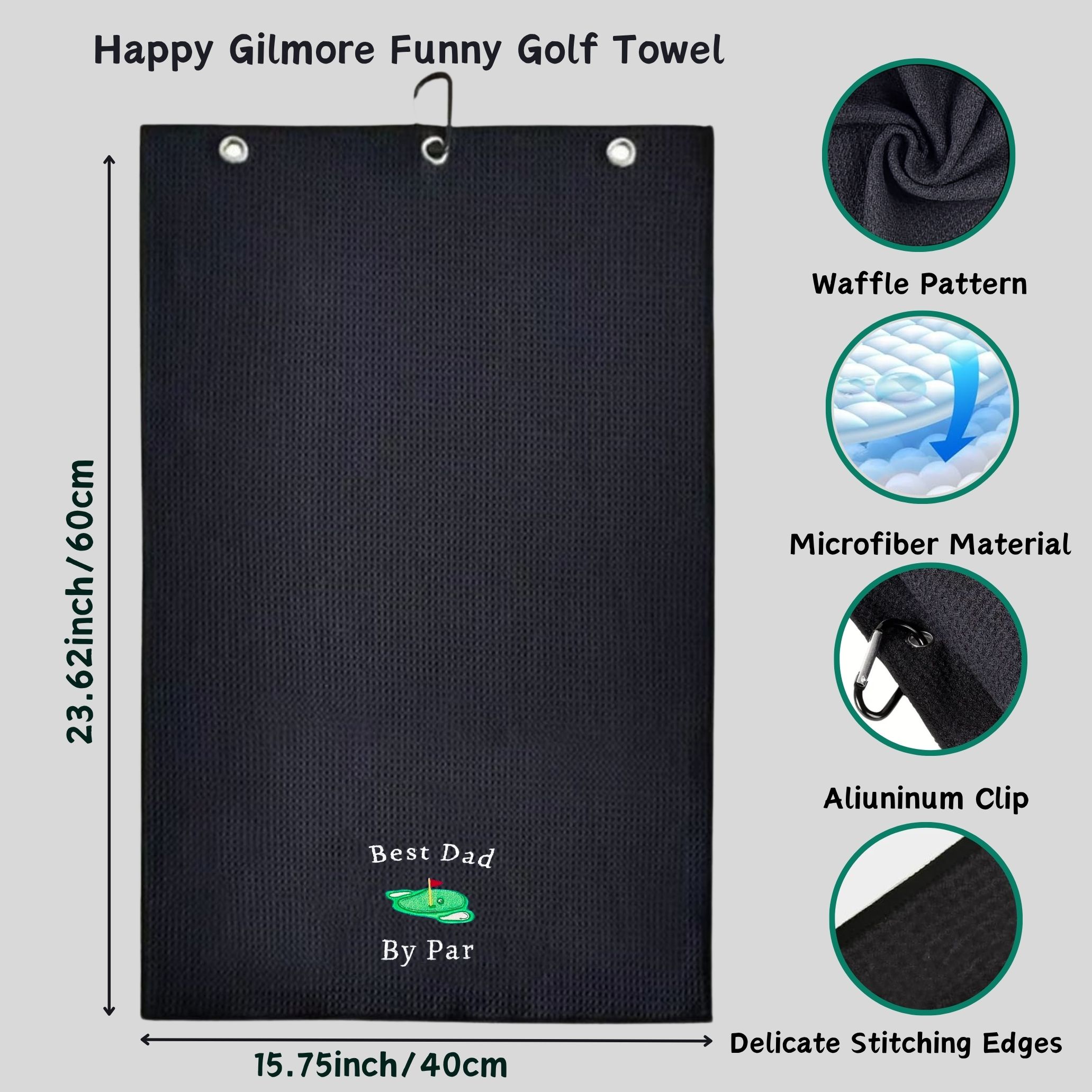 Best Dad Microfiber Premium Go - Men'S Accessories Golf ulasan dan harga