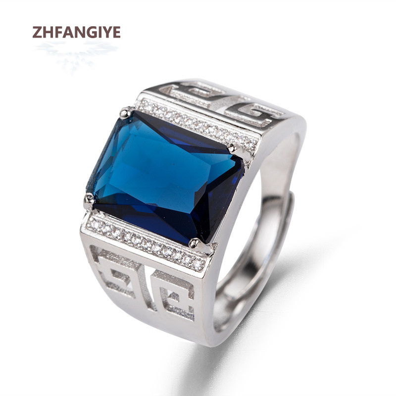 Trendy Men Ring 925 Silver Jew - Men'S Accessories Hand Bands ulasan dan harga