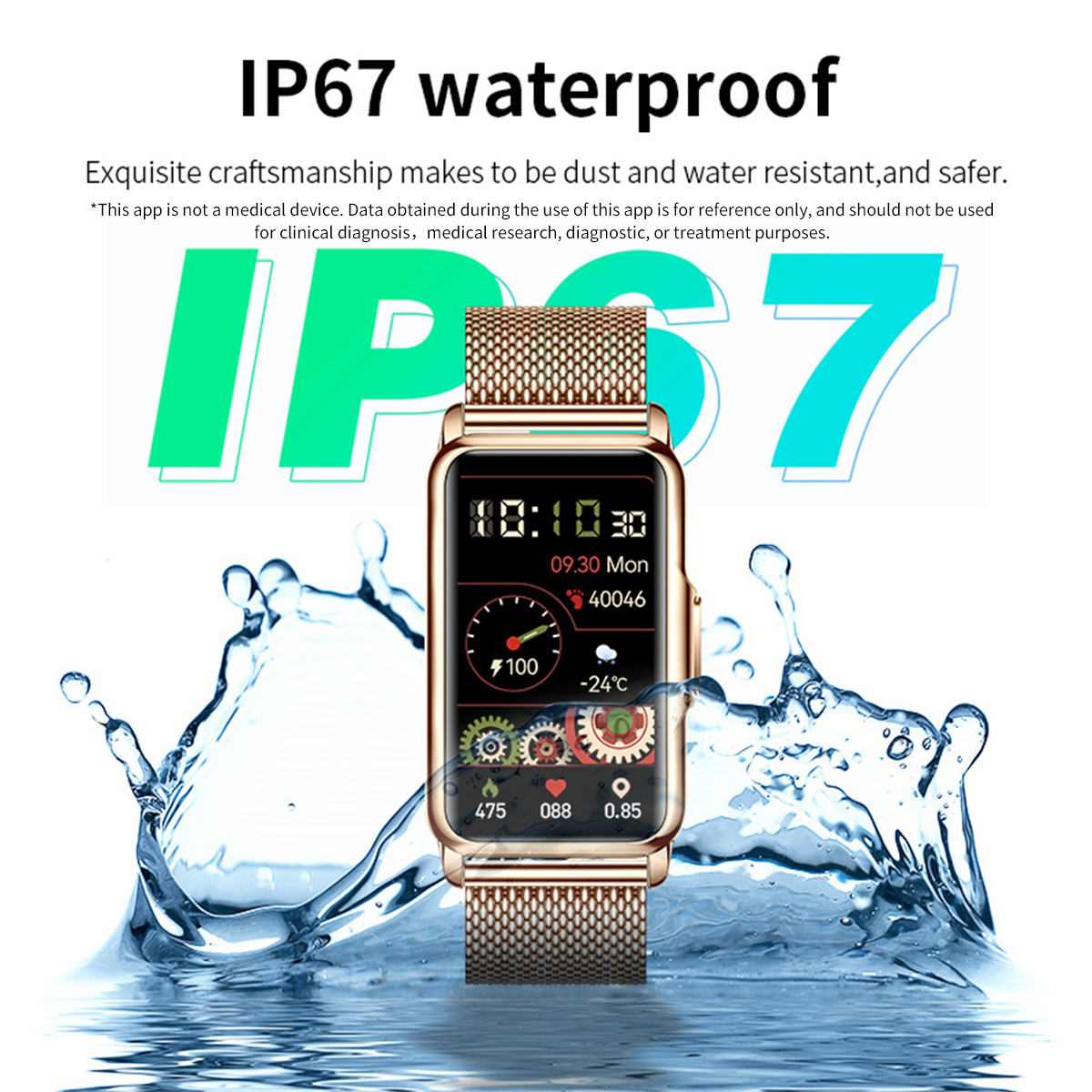 LIGE Smart Watch Men Women Fit - Men'S Accessories Watches ulasan dan harga