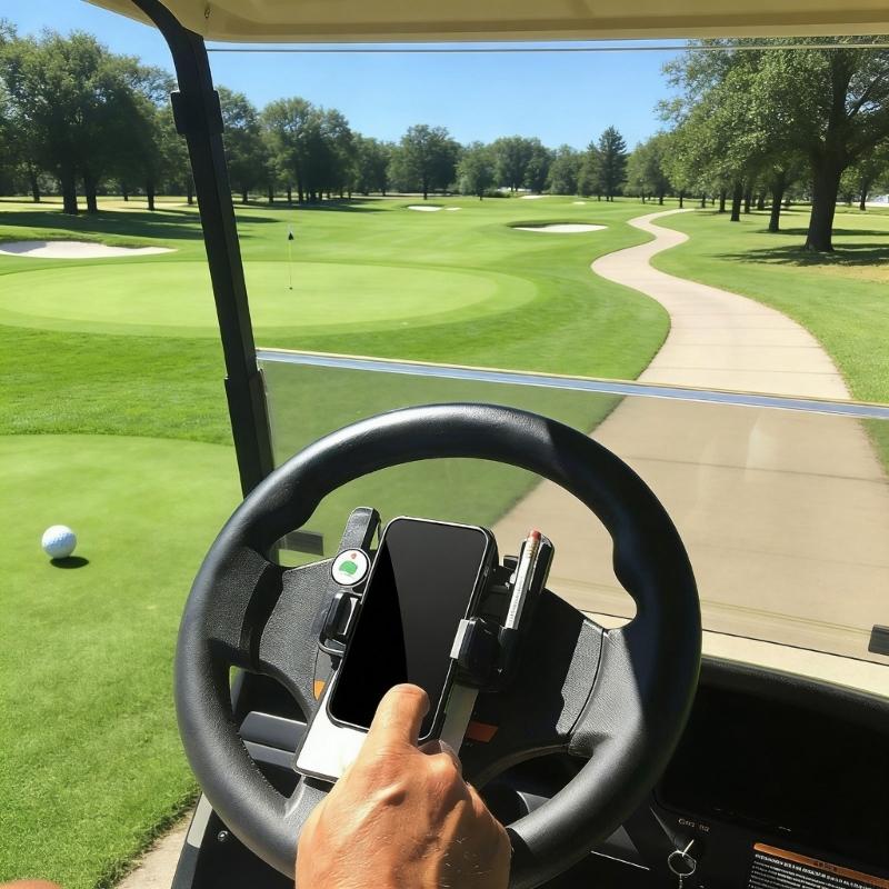 Golf Cart Steerings Wheel Phon - Men'S Accessories Golf ulasan dan harga